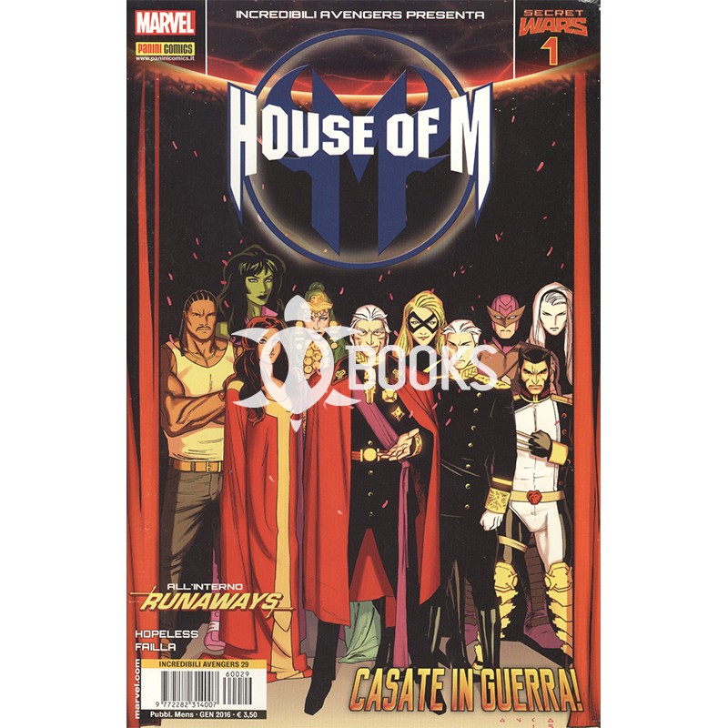 House of M - Incredibili Avengers - n° 29